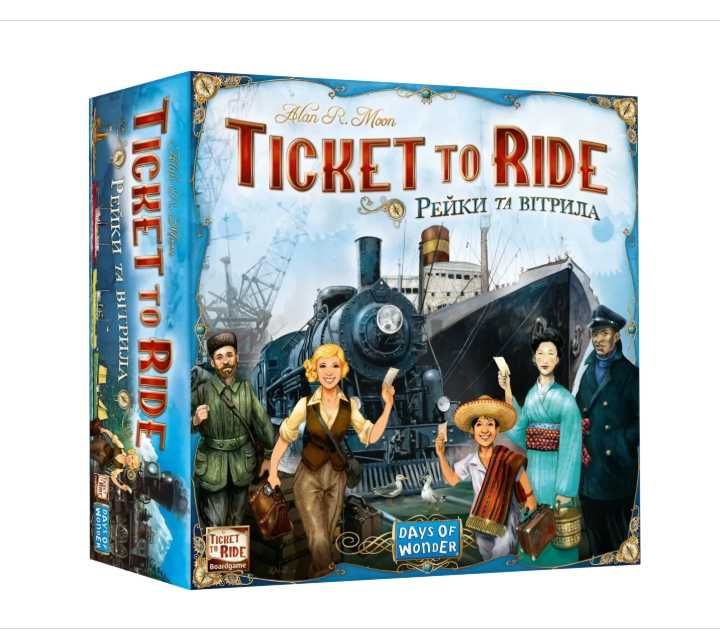 ОРИГІНАЛ! Ticket to Ride: Європа (українською) \ Ассортимент