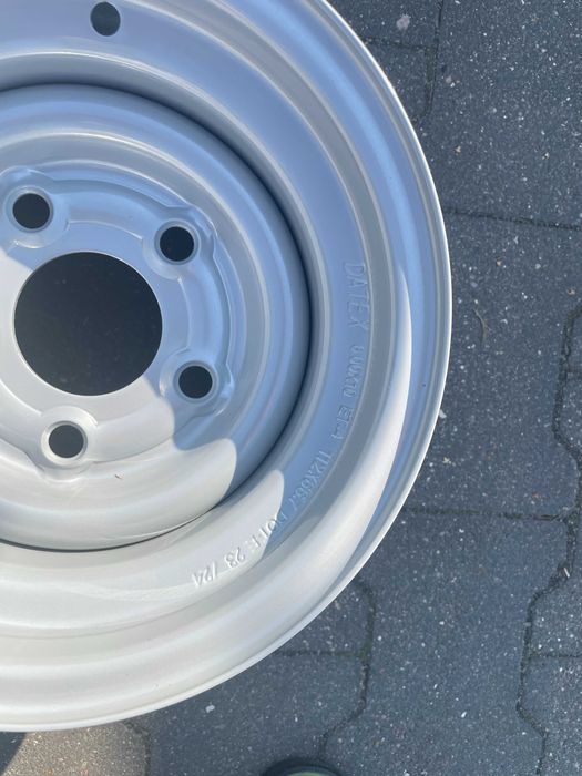 Okazja felgi stalowe laweta przyczepa 5x112 5x112 6Jx10 ET-4 66.5