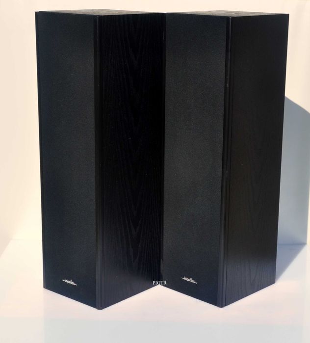 Kolumny podłogowe ITT NOKIA IMPERION BS 5-80 w kolorze czarnym.