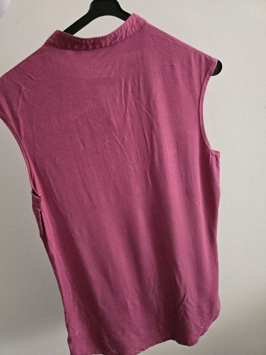 Blusa manga à cava