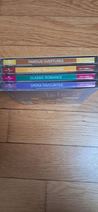 Zestaw 4 płyt CD BOX 2005 muzyka klasyczna IDEALNY STAN