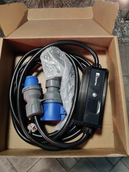 Зарядкий пристрій Svartex 32A 7kw Type 1/Type 2/Gbt/Tesla Гарантія 1р