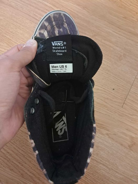 Trampki Vans gruba podeszwa