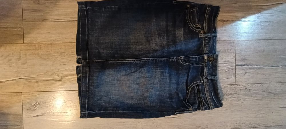 Nowa jeansowa spódnica Reserved rozm 152-158 wymiary na fotkach. 99 % cotton