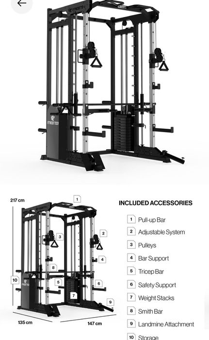 Rack exercicio ginasio