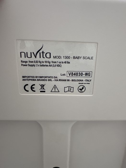 Ваги для новонароджених nuvita