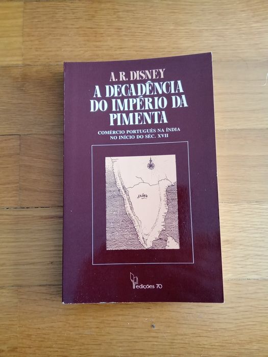 livro - A decadência do império da pimenta