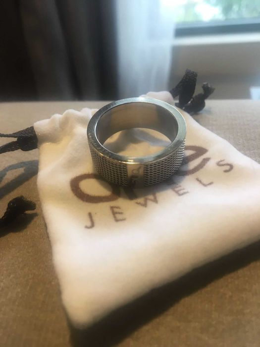 Anel da One Original em Aço - como novo