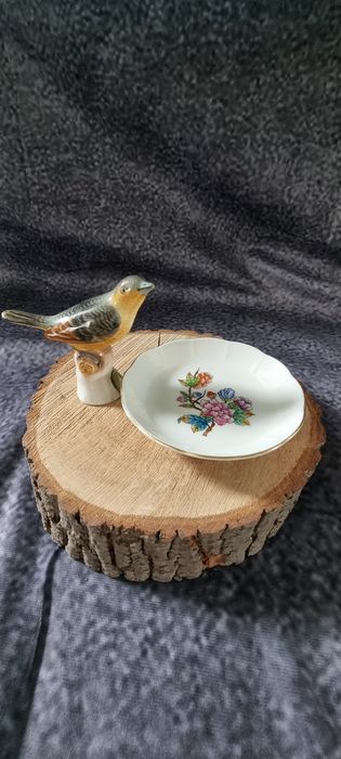 Porcelanowa figurka ptaka Herend