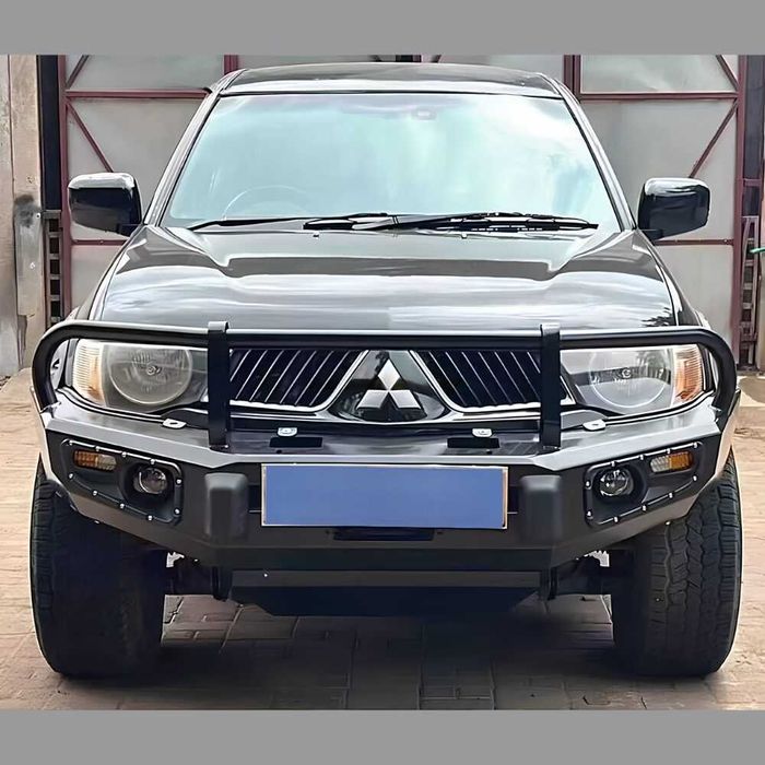 Бампер силовой на Mitsubishi L200 2006-2014 силовий бампер посилений мітсубісі л200