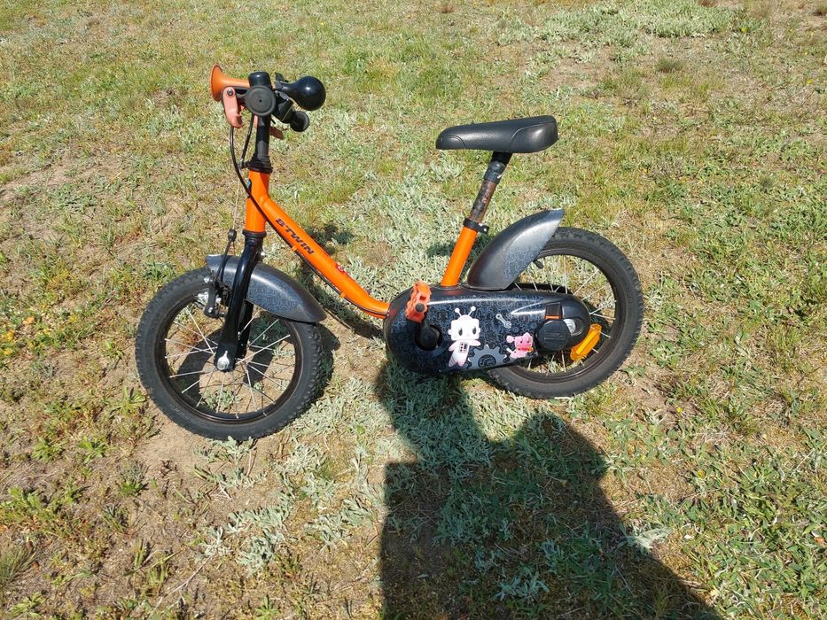 rowerek dziecięcy Decathlon  14 cali