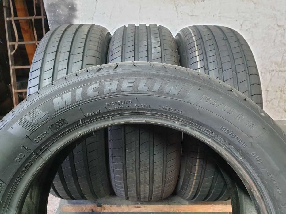 Cztery Opony letnie Demo 195/55R16 6,6mm Michelin ePrimacy 2024r