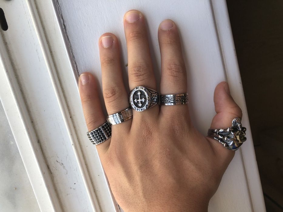 Aneis diversos Homem