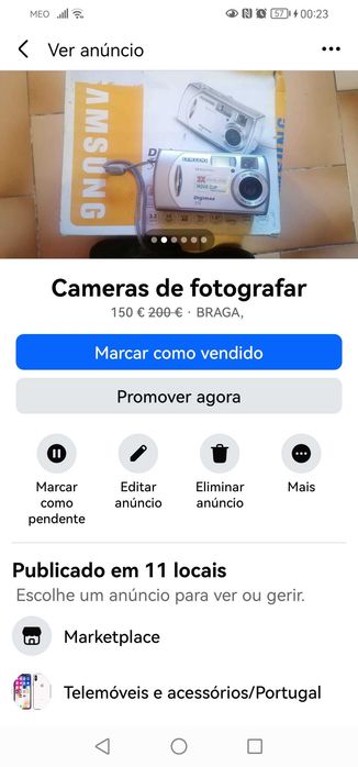 Máquina fotográfica