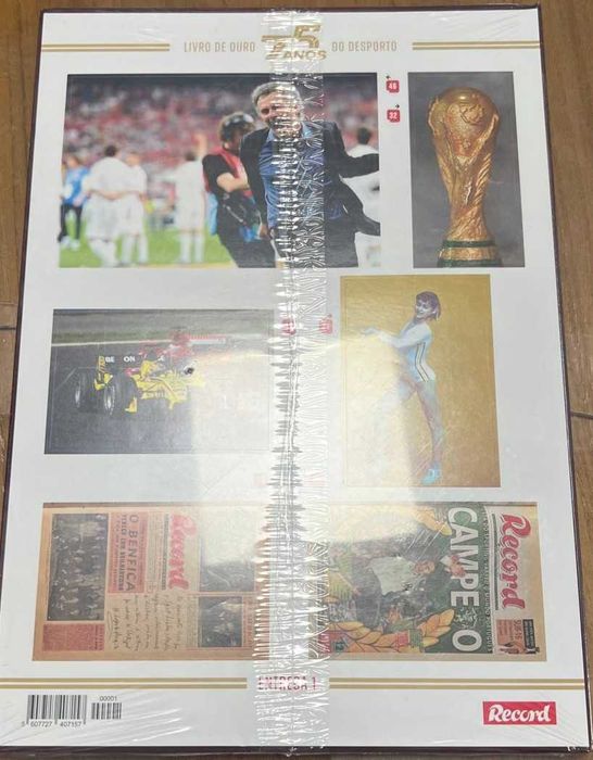 LIVRO DE OURO RECORD - 75 ANOS DO DESPORTO 1949-2024 [NOVO LACRADO]