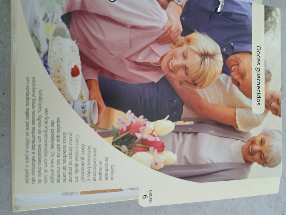 Conjunto de livros/fichas de Culinária