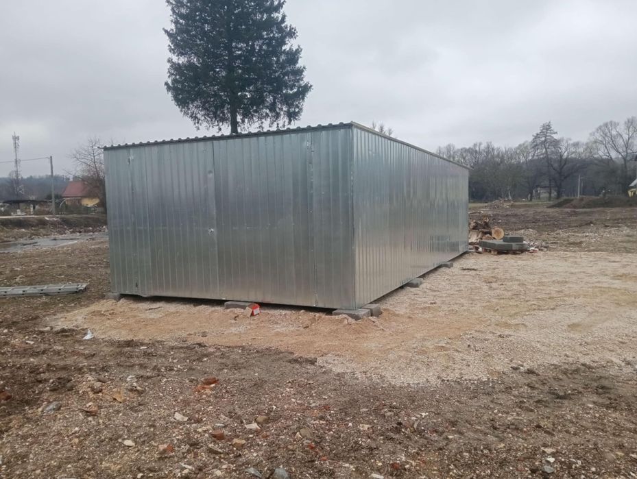 Garaz blaszany 3x5 Dostawa Montaz