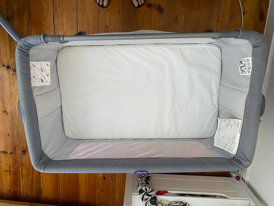 Berço Chicco Next2Me Essential + colchão incluído