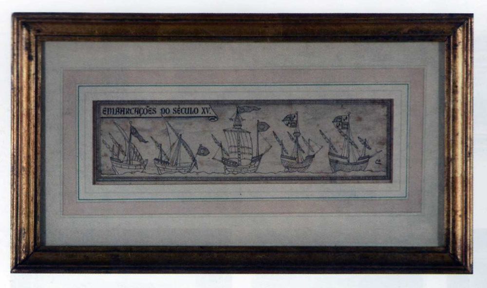 Quadro com cronologia da monarquia portuguesa