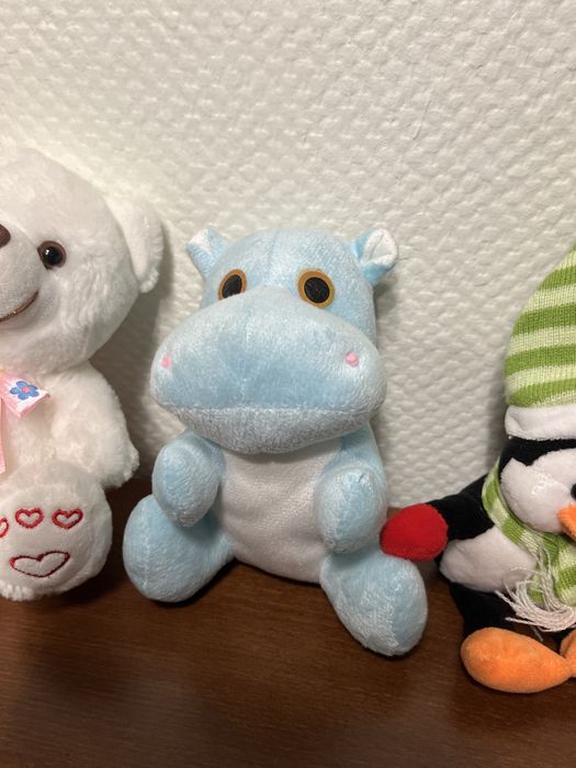 Zabawki pluszaczki4 sztuki -zestaw