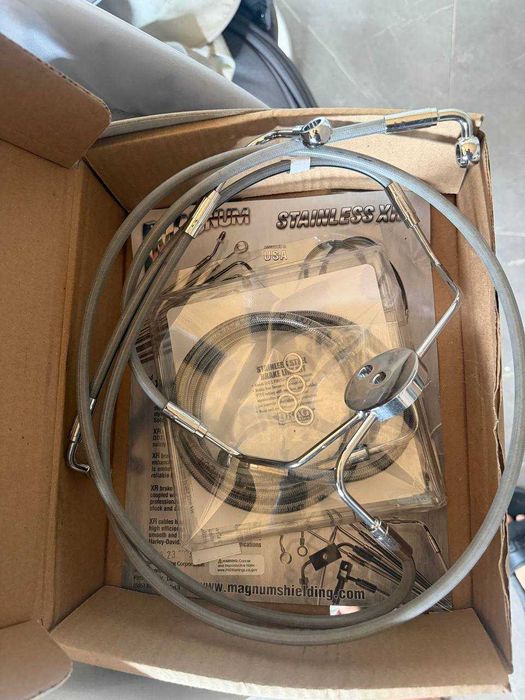 Magnum Shielding XR Stainless гальмівна магістраль HD Touring ABS