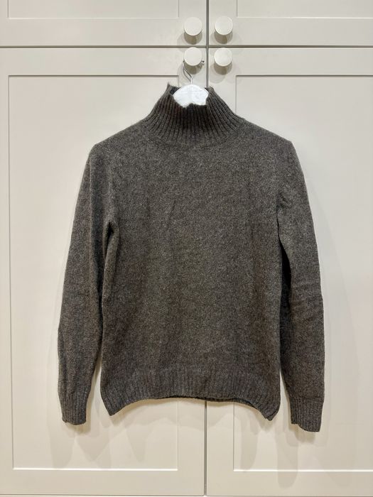 Светр Weekend Max Mara темно сірий шерсть