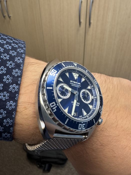 Zegarek ETERNA SuperKontiki Chrono - 45 mm - serwisowany