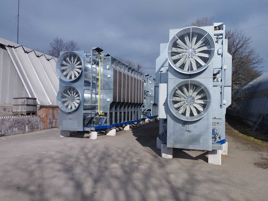 Зерносушарки Зерносушилки Сушки зерна Мобільні зерносушарки Нові і Б/В