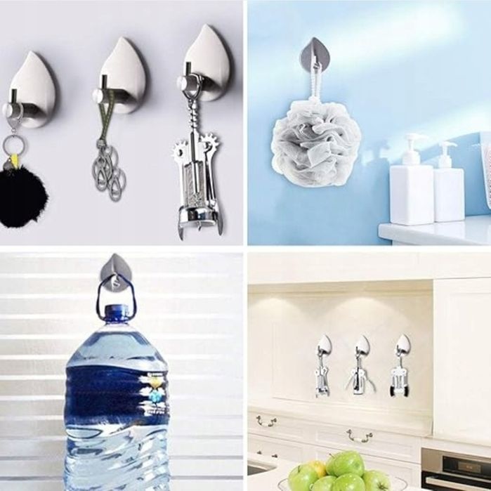 Haczyki samoprzylepne do łazienki ,kuchni,na reczniki