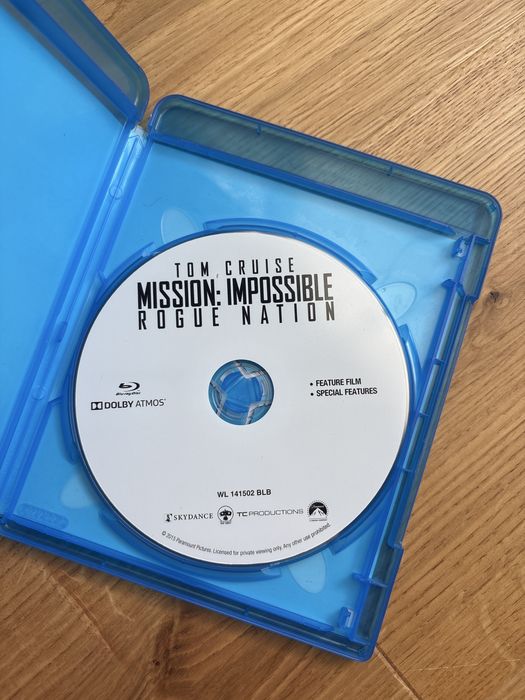 tom cruise mission impossible rogue nation blu ray