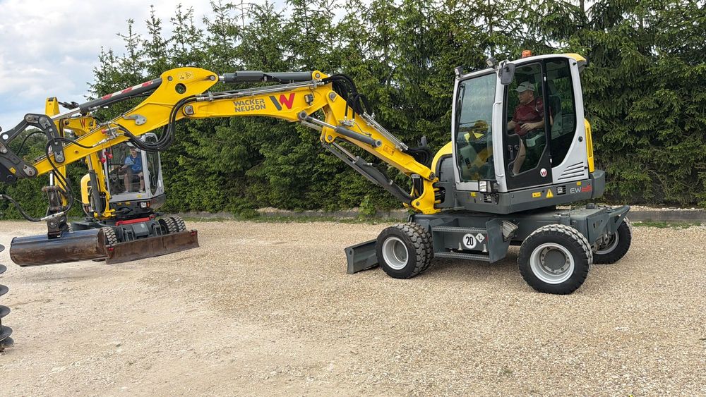 Wacker Neuson EW65 Koparka Kołowa 6503 7ton wacker NEUSON 3x łyżki LEHNHOFF 4690 mth Pług Ramię Long 3 Łamane KLIMA,MS03 HYDRAULICZNE TEREX VOLVO Cat Jcb Liebherr Komatsu KLIMATYZACJA 1 właściciel Ew 65 6 ton Takeuchi TB 370 Yanmar B75w MECALAC 7 8 MWR  W