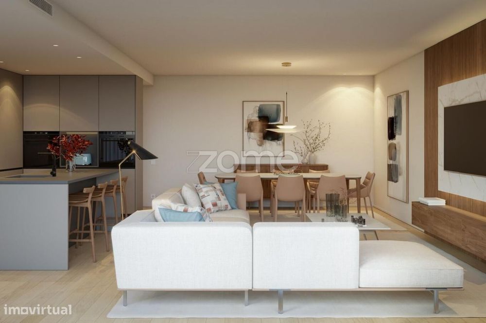 Apartamento T3 esquerdo no Piso 7N c/ 208m² - Nogueira, Braga