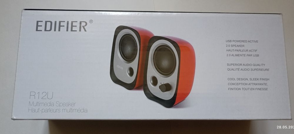 Продам б/у акустическую систему EDIFIER R12U Black в отл. состоянии.