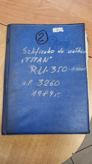 Szlifierka do wałków i otworów Titan Ru 350