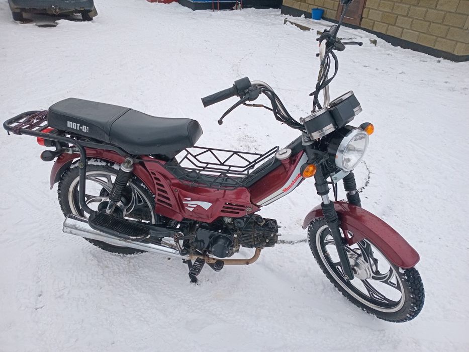 Мопед мустанг 110 см. Куб