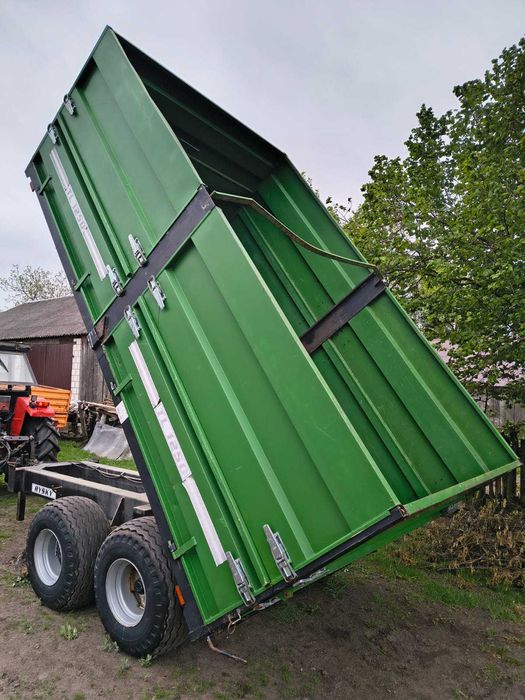 Przyczepa rolnicza wywrotka tandem