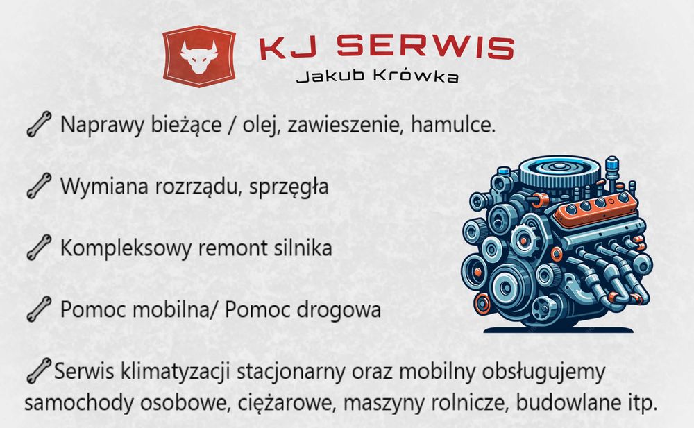 KJ- Serwis Samochodowy, Bus, Ciągniki