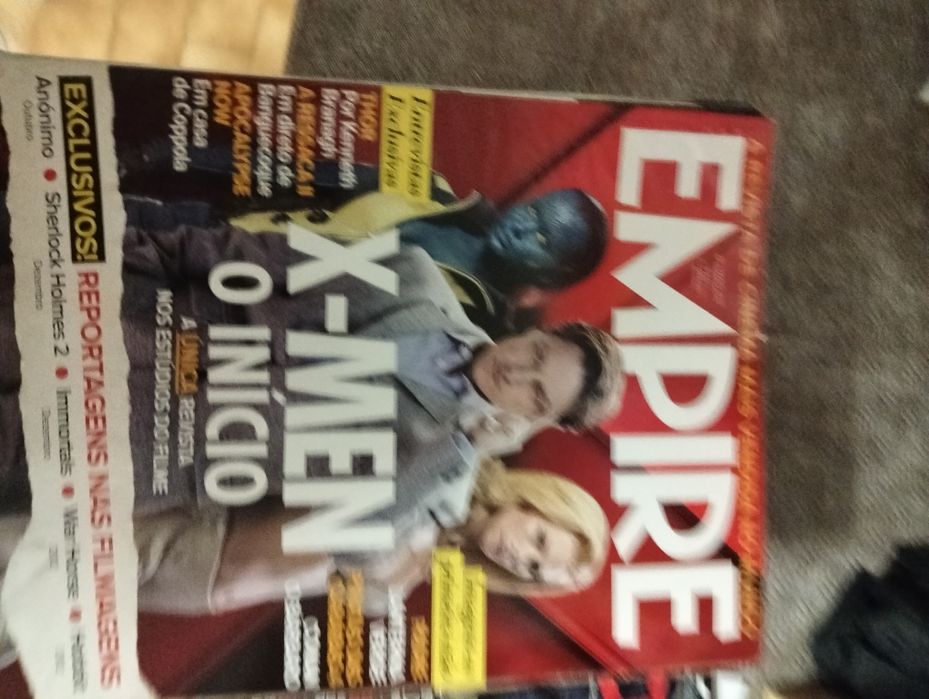 15 revistas Empire em português em boas condições 1 € cada uma