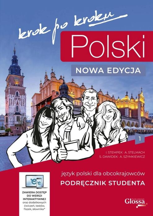 Polski krok po kroku. Podręcznik 1 nowa edycja Polish-courses.com
