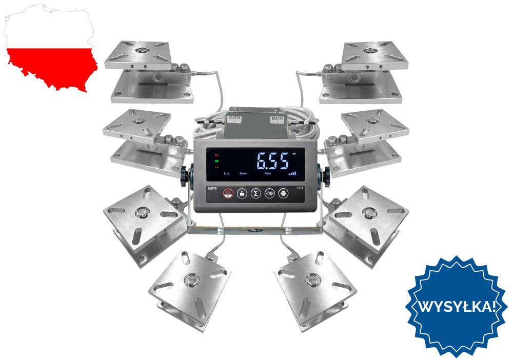 Waga do silosów, do 20T waga zbiornikowa dokładna stalowa przemysłowa