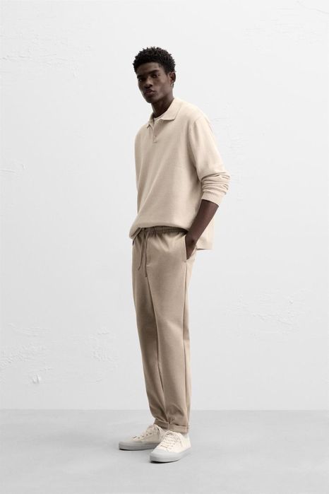 Стильні чоловічі брюки джогери zara M