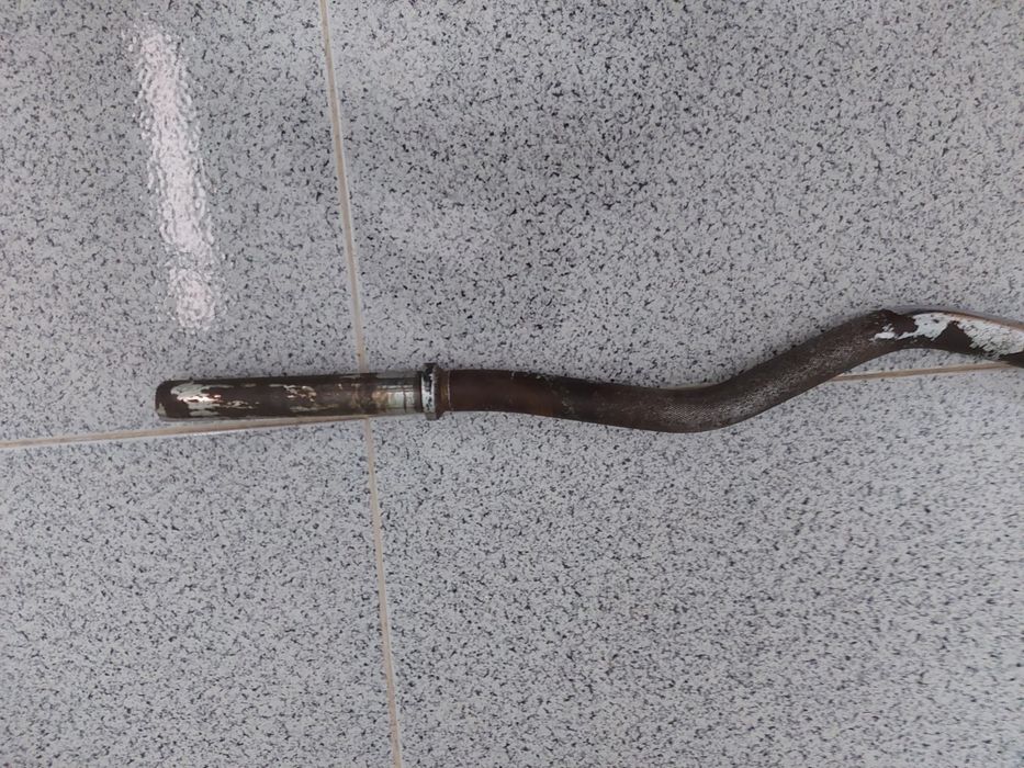Barra curva de musculação