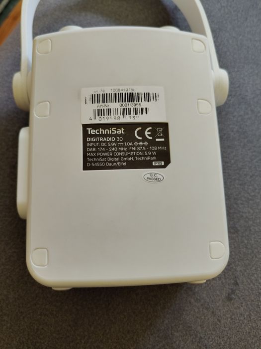 TechniSat radyjko DAB ,Bluetooth,FM, podróżne