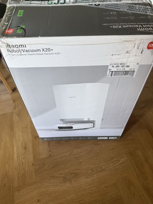 Robot sprzątający xiaomi vacum 20+ wraz ze stacją ładującą