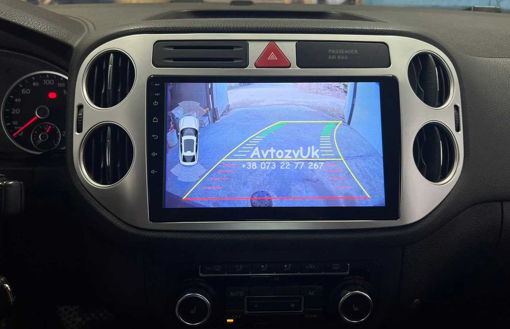 Магнітола TIGUAN Volkswagen GOLF + Тігуан Гольф CarPlay VW Андроїд 16