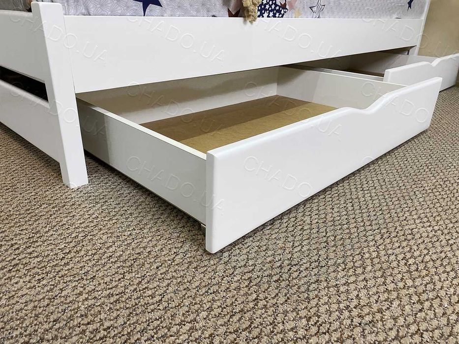 Ліжко 80х190 з матрацом м'яке в тканині, дитяче ліжко, кровать детская