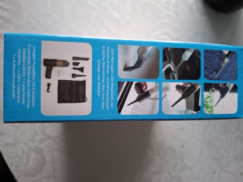 Odkurzacz ręczny 2 w 1 z funkcją wydmuchu