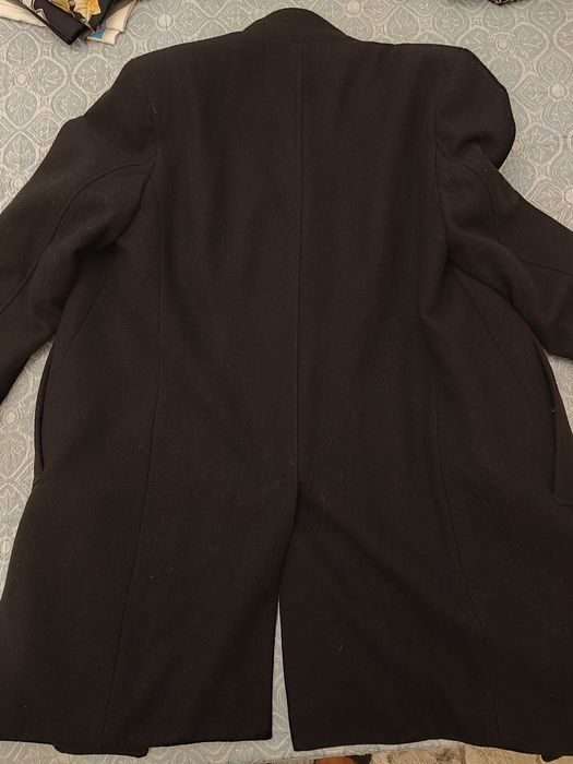 Casaco sobretudo preto Zara