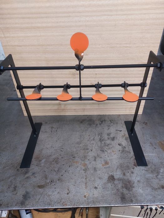 Alvo para tiro em aço