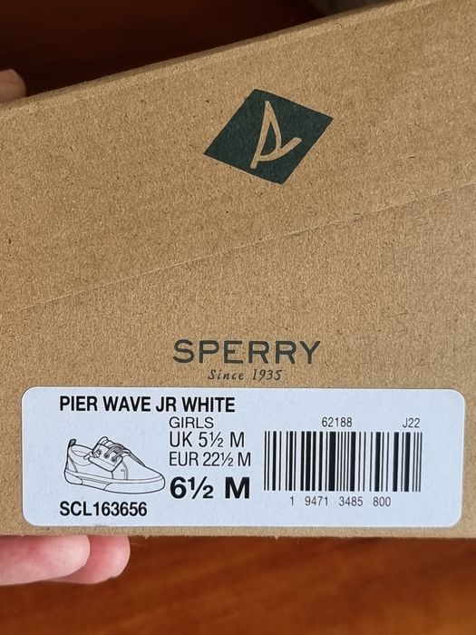 Кросівки кеди Sperry 22 розмір